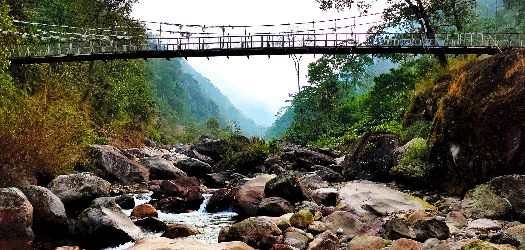 Bhakutar River, Lingtam, East Sikkim